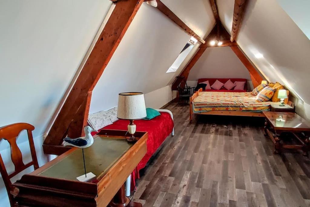 Maison Spacieuse 50 M De La Plage Уистреам Экстерьер фото